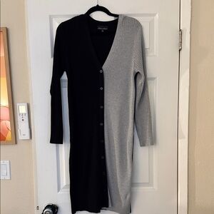 NWOT - Black and Gray Dress